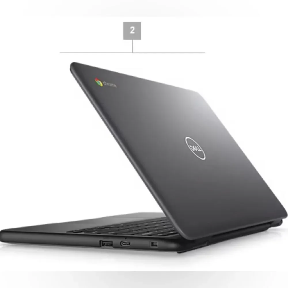 DELL 2 in 1 Chromebook 3100 Laptop in Gray Gunmetal Color (refurbished/used)